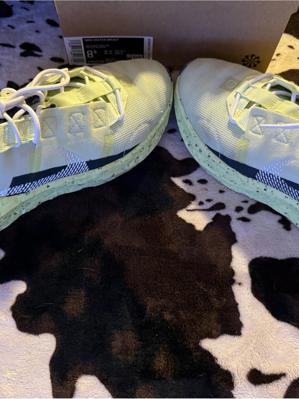 Nike Kids' Lightweight Running Sneakers in Pale Yellow